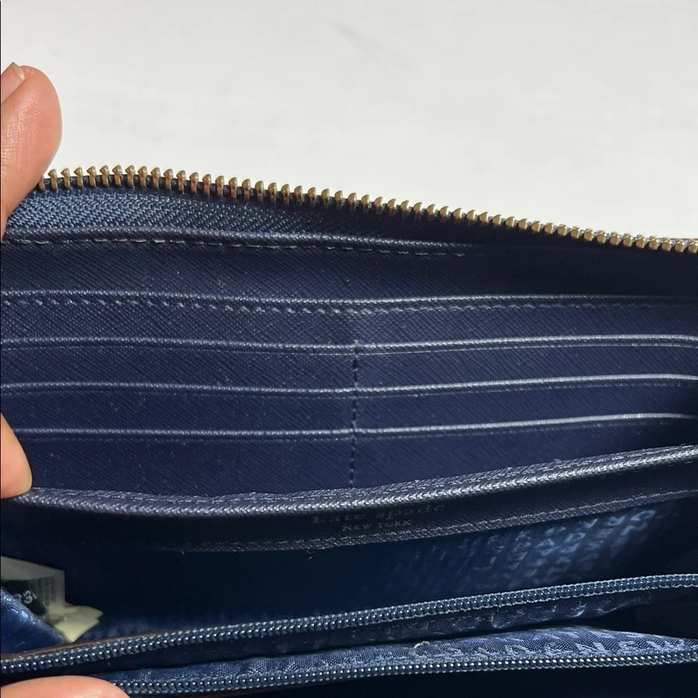 Kate Spade Midnight Black Saffiano Wallet